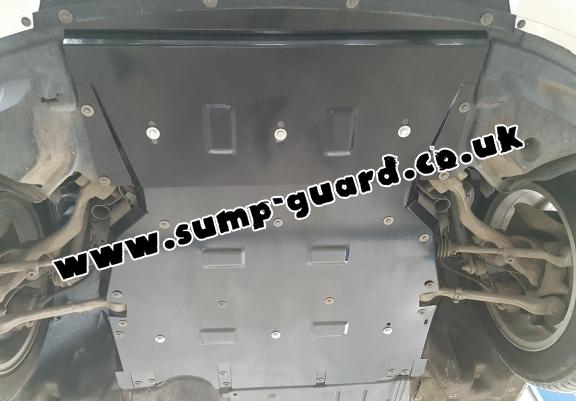 Steel sump guard for BMW Seria 1 F20/F21