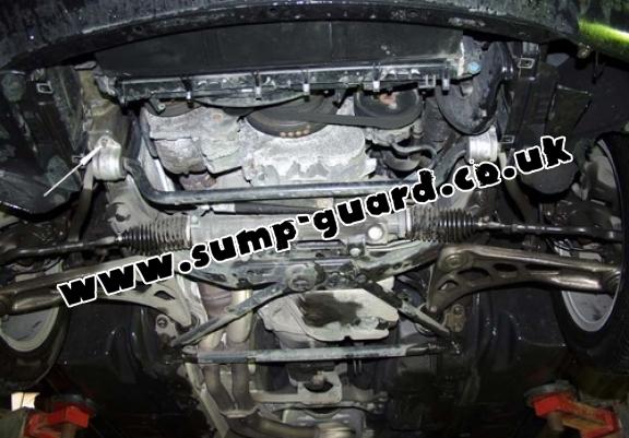 Steel sump guard for BMW Seria 3 E46 - petrol