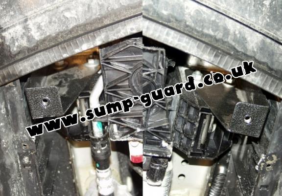 Steel sump guard for BMW Seria 5 E60/E61 standard front bumper