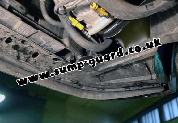 Steel sump guard for Citroen C3