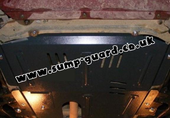 Steel sump guard for Dacia Sandero