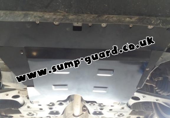 Steel sump guard for Vauxhall Combo