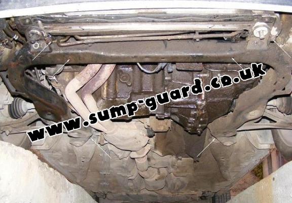 Steel sump guard for Ford Mondeo 1,2