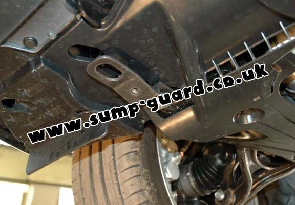 Steel sump guard for the protection of the engine and the gearbox for Honda Accord