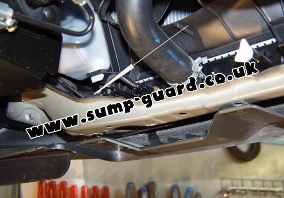 Steel sump guard for Honda Civic (hayon)