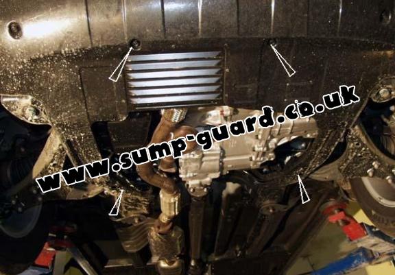 Steel sump guard for Kia Sportage