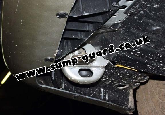 Steel sump guard for Nissan Primera P12