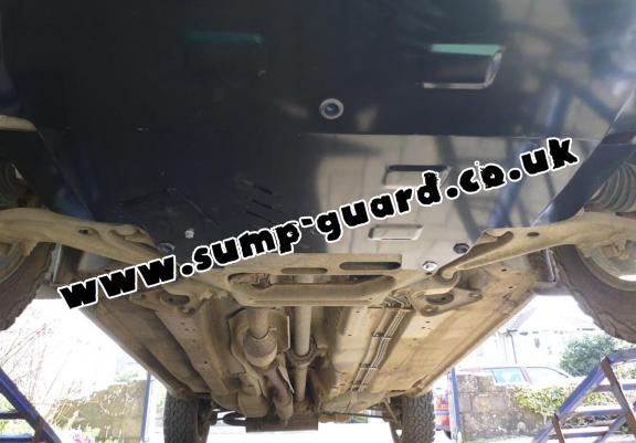 Steel sump guard for Nissan X-Trail T30