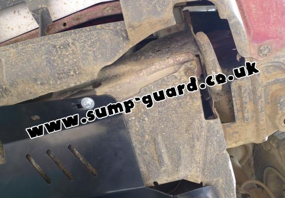 Steel sump guard for Nissan X-Trail T30