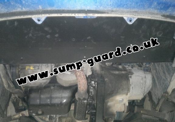 Steel sump guard for Peugeot 307