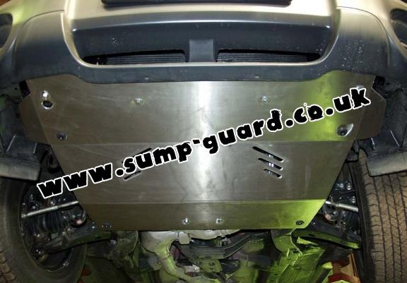 Steel sump guard for Subaru Forester 2