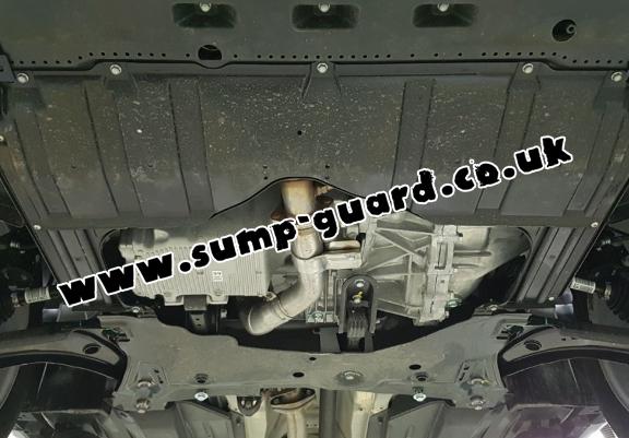 Steel sump guard for the protection of the engine and the gearbox for Suzuki S-Cross