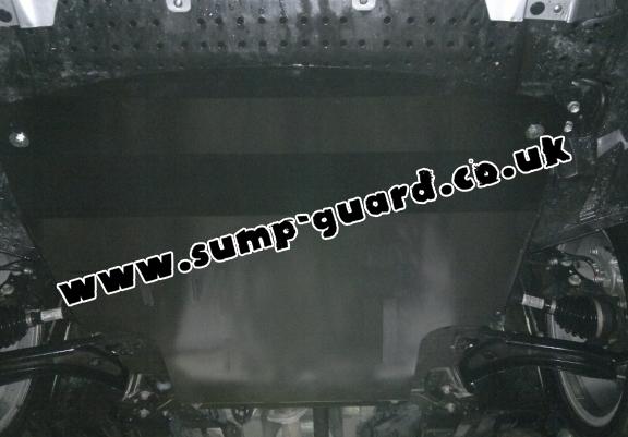 Steel sump guard for the protection of the engine and the gearbox for Suzuki S-Cross