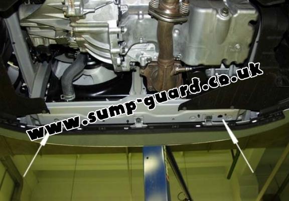 Steel sump guard for Suzuki Swift 2