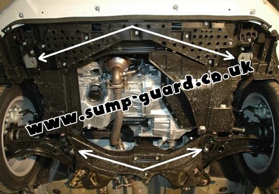 Steel sump guard for Suzuki Swift 3