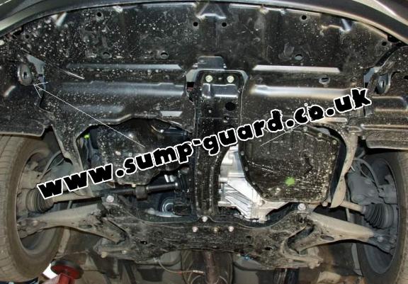 Steel sump guard for Toyota Corolla Verso