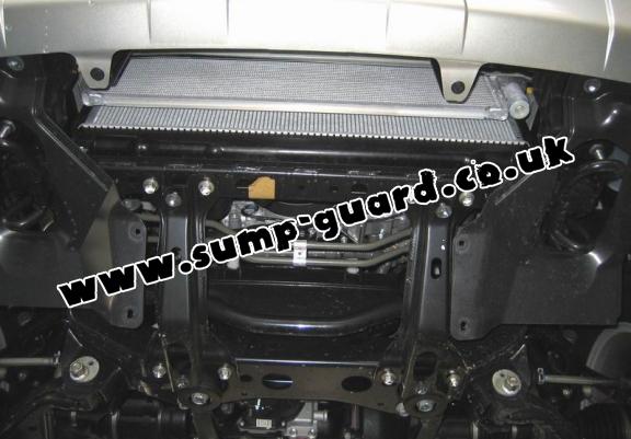 Steel sump guard for Toyota Hilux