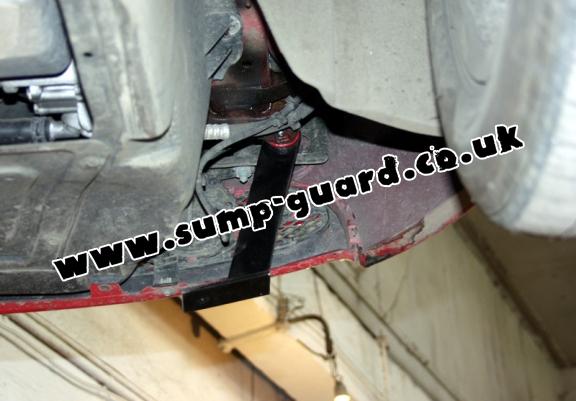 Steel sump guard for Volkswagen New Beetle