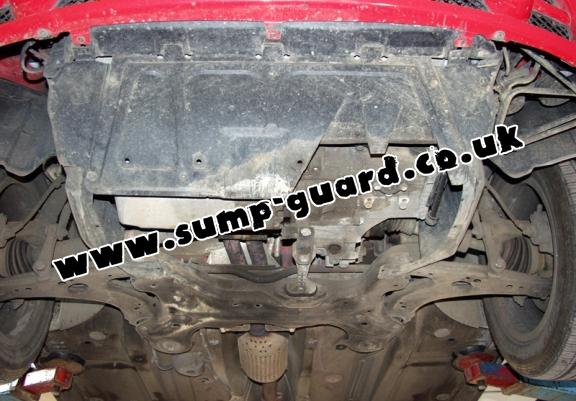 Steel sump guard for Volkswagen New Beetle