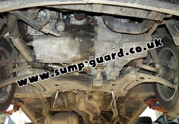 Steel sump guard for Volkswagen Sharan