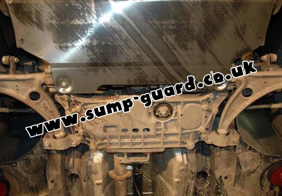 Steel sump guard for VW Tiguan