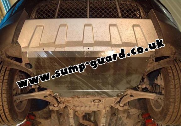 Steel sump guard for VW Tiguan