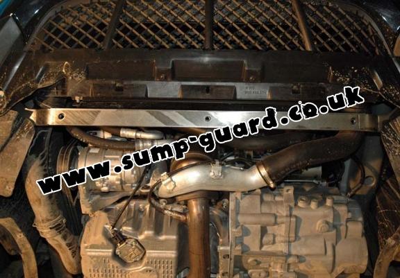 Steel sump guard for VW Tiguan