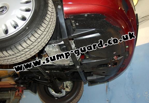 Steel sump guard for Volvo S40