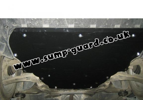 Steel sump guard for Volvo V40