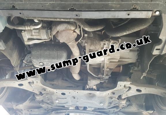 Steel sump guard for Volvo V40