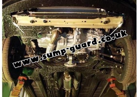 Steel sump guard for Chevrolet Aveo