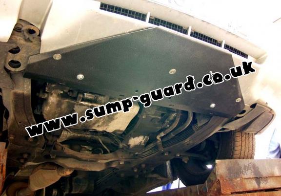 Steel sump guard for Peugeot 806