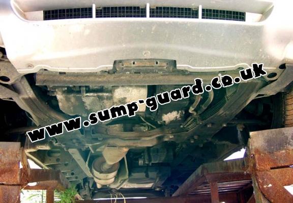 Steel sump guard for Citroen Evasion