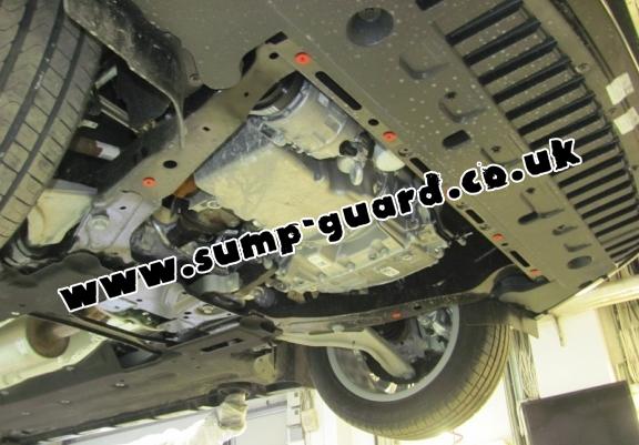 Steel sump guard for the protection of the engine and the gearbox for Ford Edge