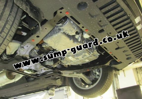 Steel sump guard for Ford S - Max