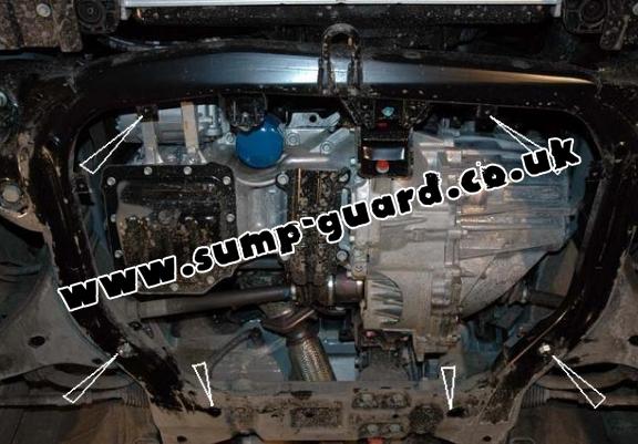 Steel sump guard for Hyundai Elantra 1