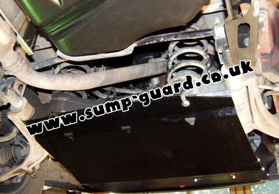 Steel sump guard for Vauxhall Movano