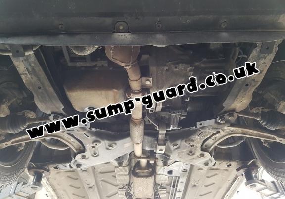 Steel sump guard for Fiat 500