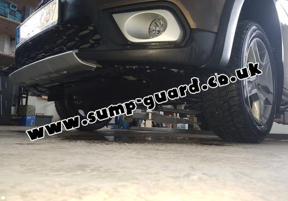 Steel sump guard for Dacia Lodgy