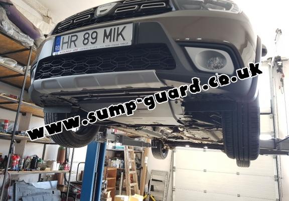 Steel sump guard for Dacia Sandero 2