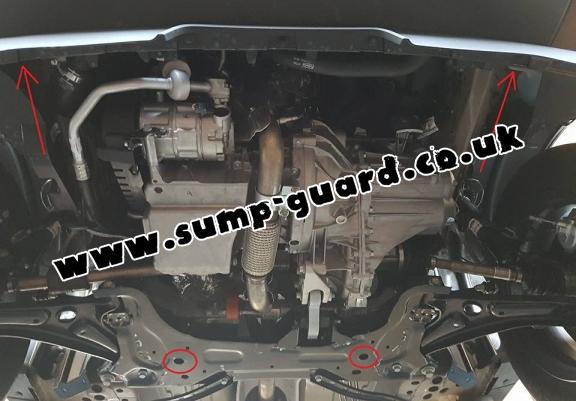 Steel sump guard Ford EcoSport