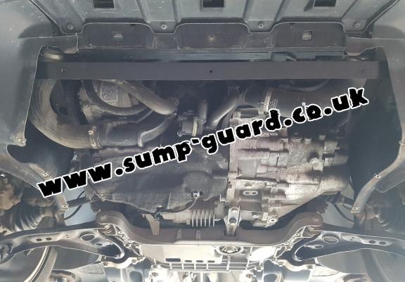 Steel sump guard for VW Tiguan