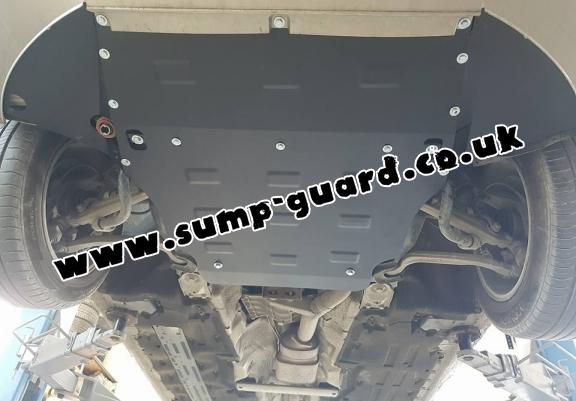 Steel sump guard for Audi A8