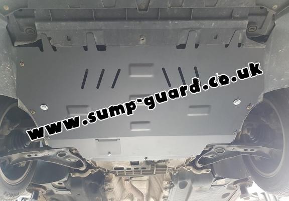 Steel sump guard for VW Passat B7