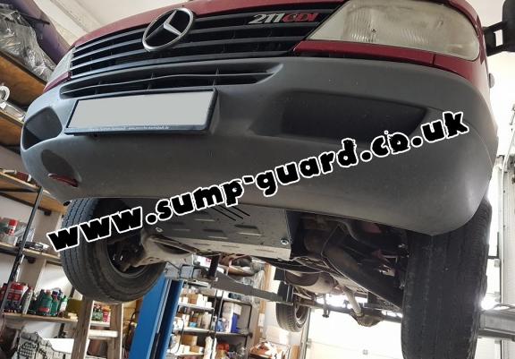 Steel sump guard for Mercedes Sprinter