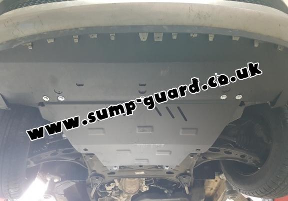 Steel sump guard for Renault Trafic