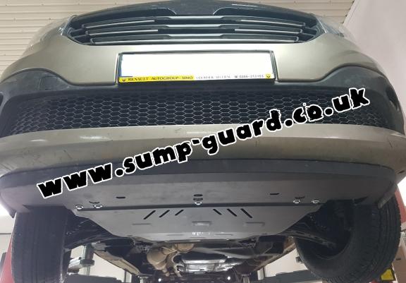 Steel sump guard for Renault Trafic