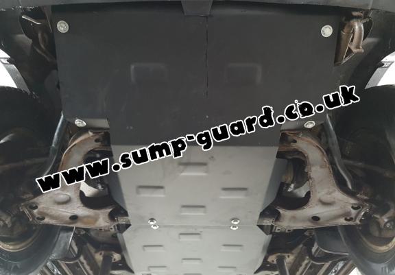 Steel gearbox and differential guard for Mitsubishi L 200