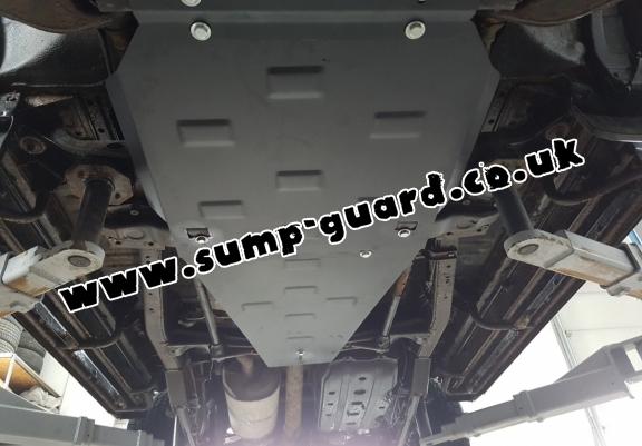 Steel gearbox and differential guard for Mitsubishi L 200