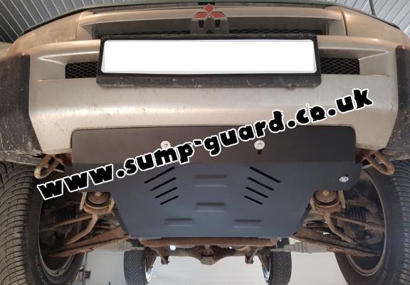 Steel sump guard for Mitsubishi Shogun Pinin